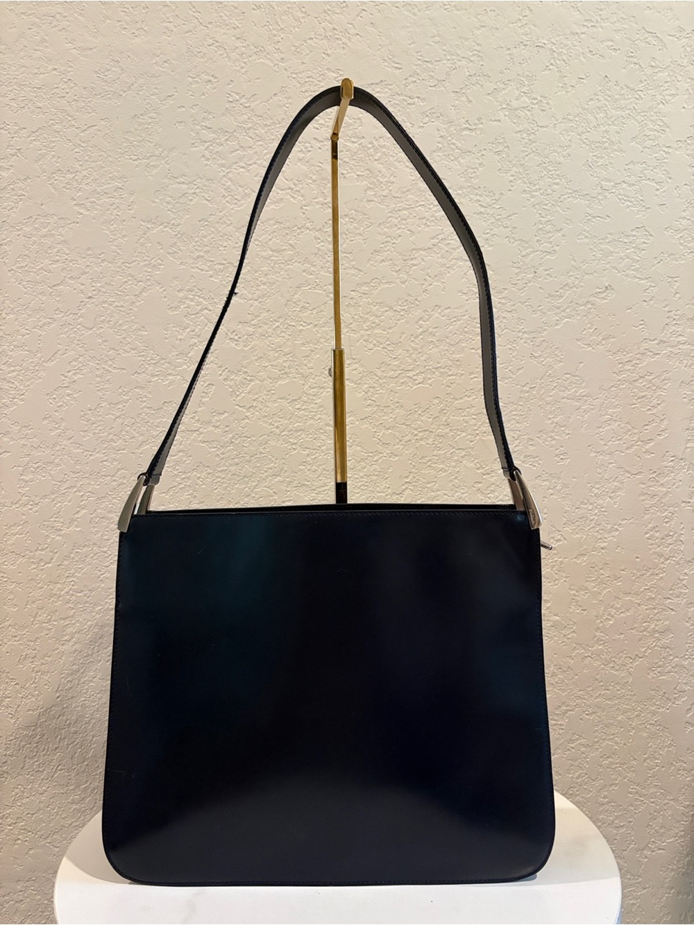 Furla Black Leather Shoulder Bag